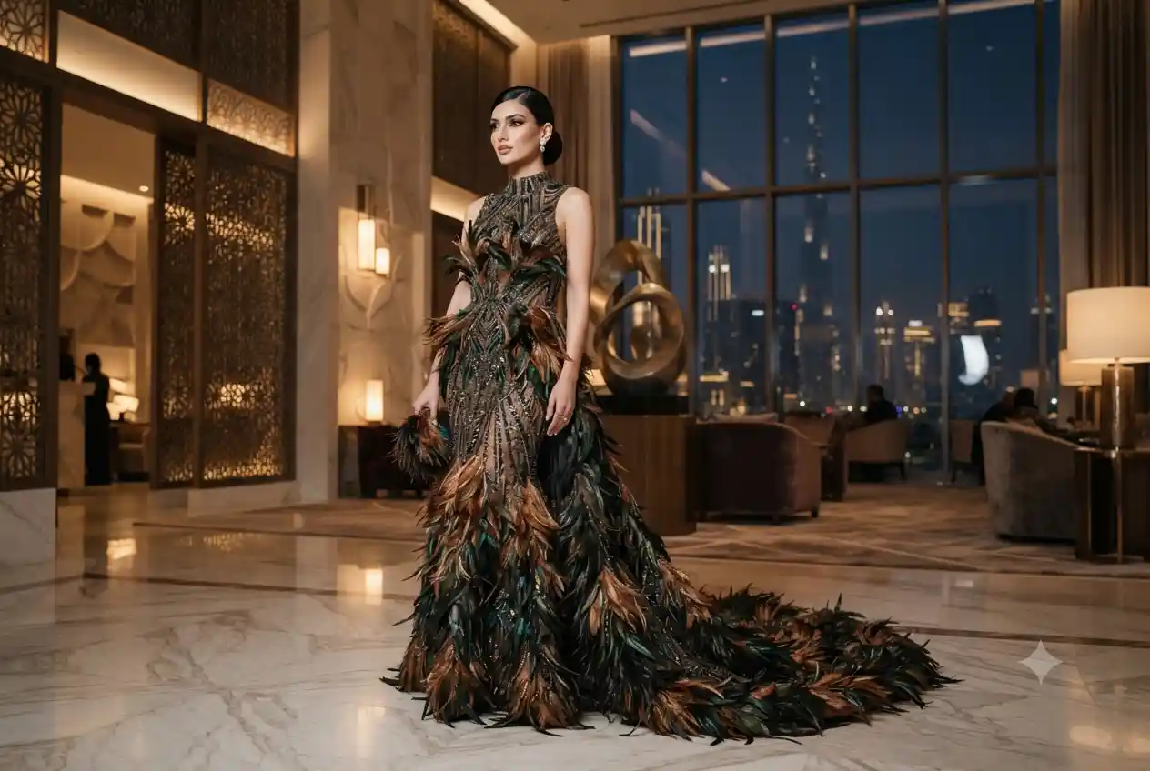 Feathers Fashion: How Feather-Inspired Designs Are Shaping Modern UAE Style