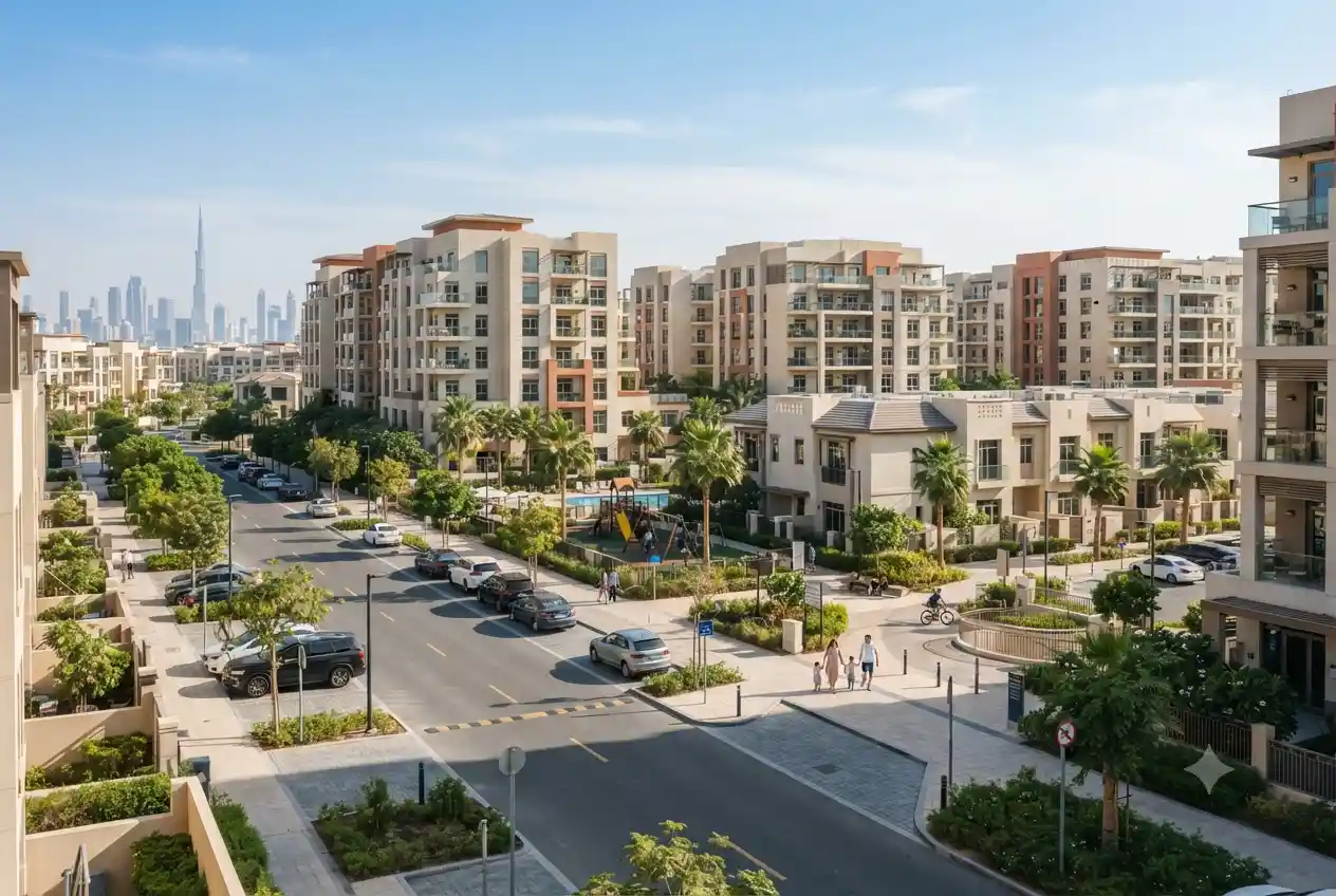 Affordable residential property in a Dubai community