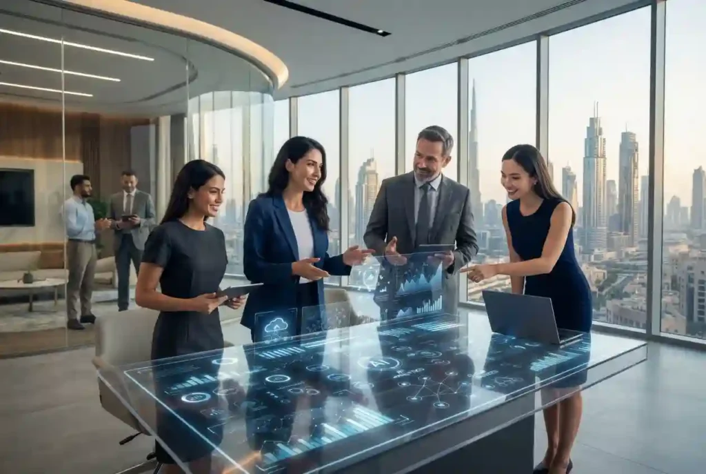 Digital world technology transforming businesses in the UAE