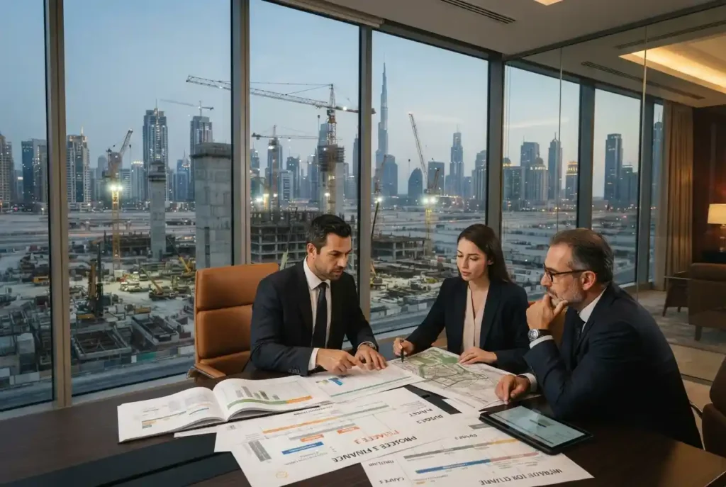 Project finance financial modelling and development funding in the UAE