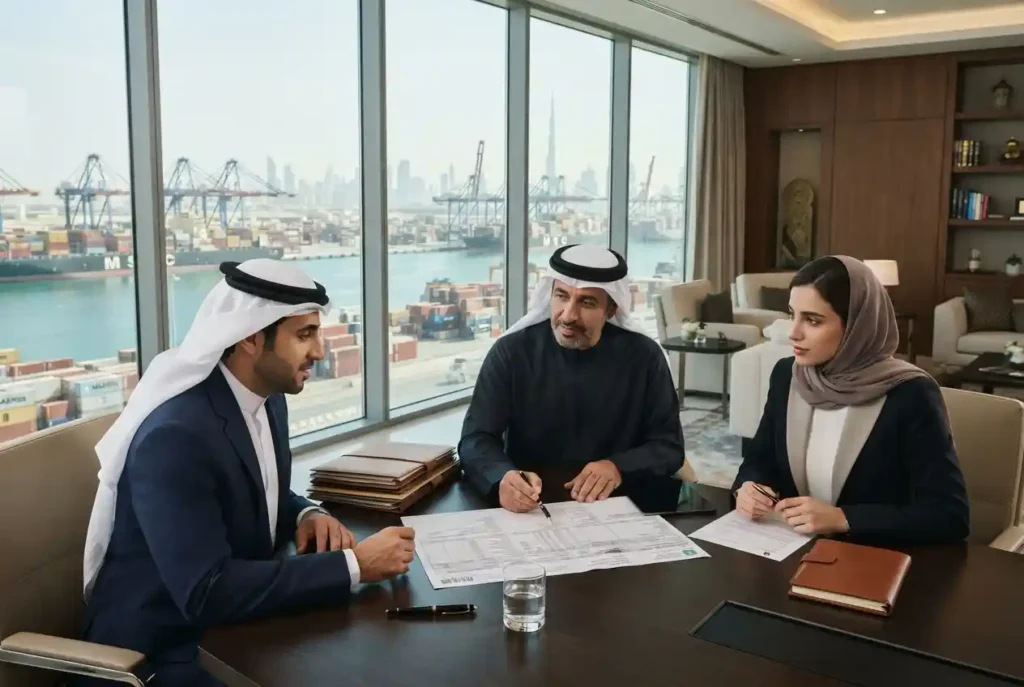 Trade finance supporting international business and shipping in the UAE