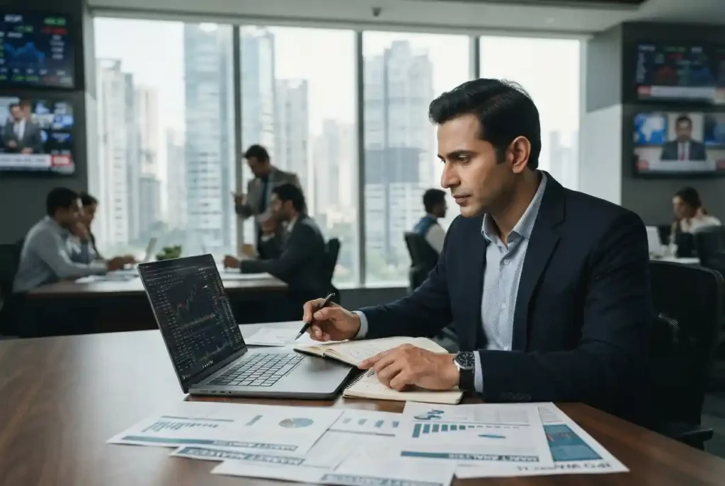 Bajaj Housing Finance IPO and Indian financial market investment concept