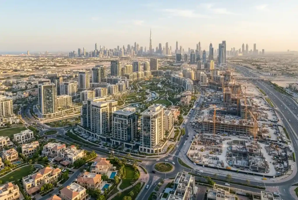 Upcoming urban development and construction projects in Dubai