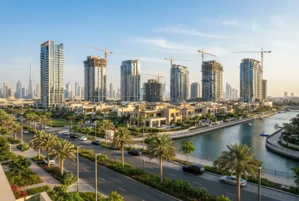 New residential property development representing Dubai new property launches