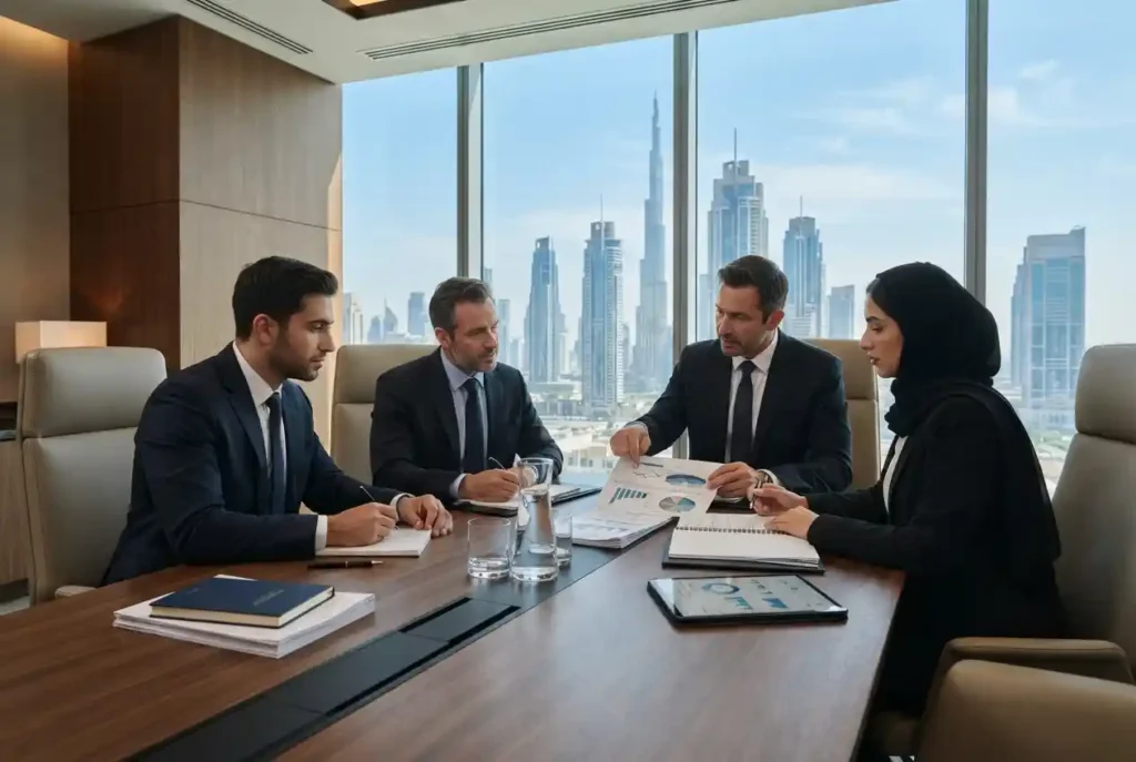 Finance companies UAE and Dubai financial services sector